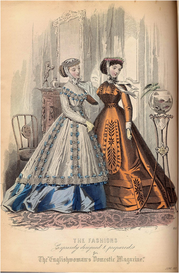 English Woman’s Domestic Magazine, June 1867.