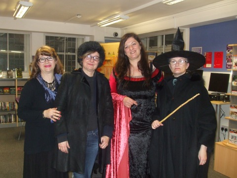 Klaudija Cermak - Harry Potter Book Night at North Kensington Library, February 2015